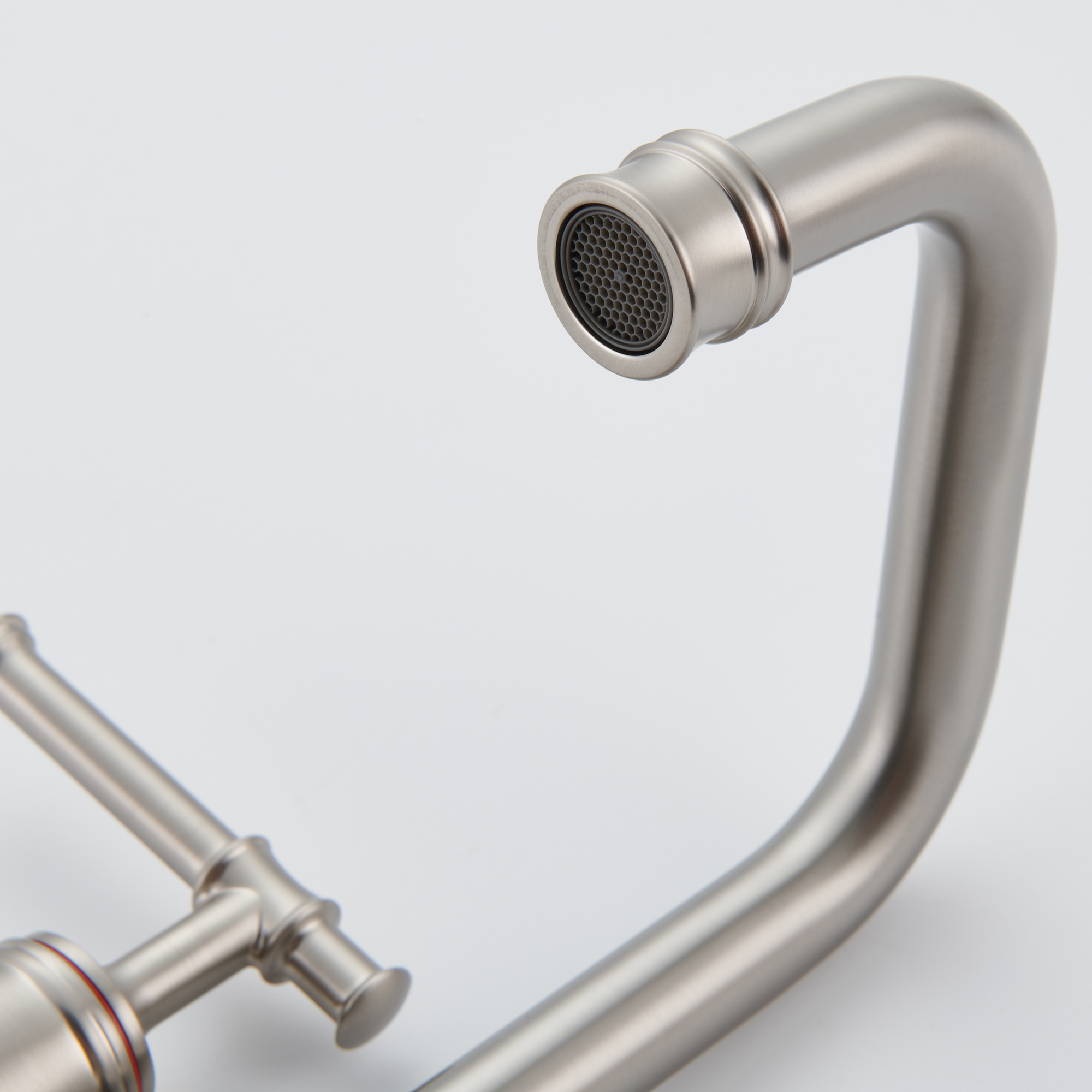 4 in. Centerset Double Handle 2 holes Bathroom Sink Faucet Lavatory Faucet with Stainless steel Drain in Brushed Nickel/Oil Rubbed Bronze/Brushed Gold/Matte Black