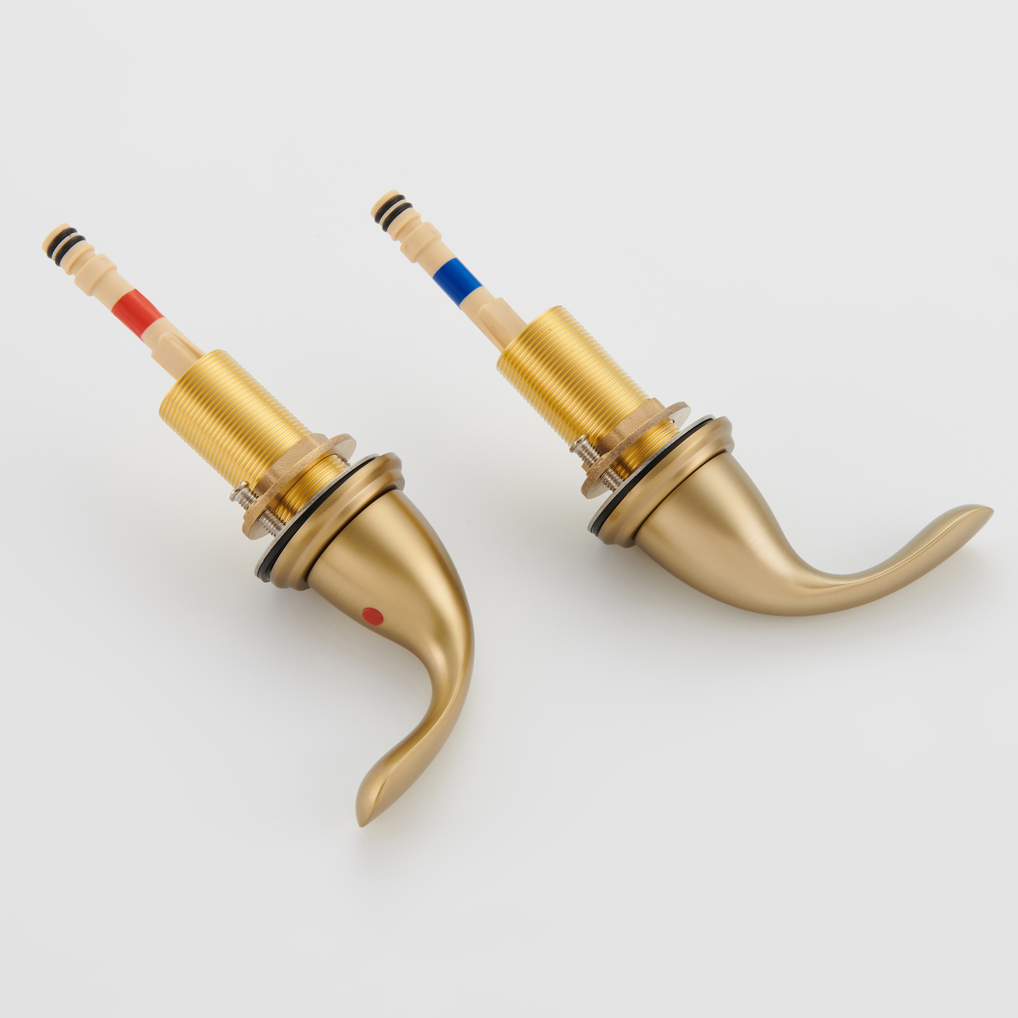 8 in. Widespread Double Handle Bathroom Sink Faucet 3 Hole with Stainless Steel Pop Up Drain in Brushed Nickel/Matte Black/Brushed Gold/Oil Rubbed Bronze