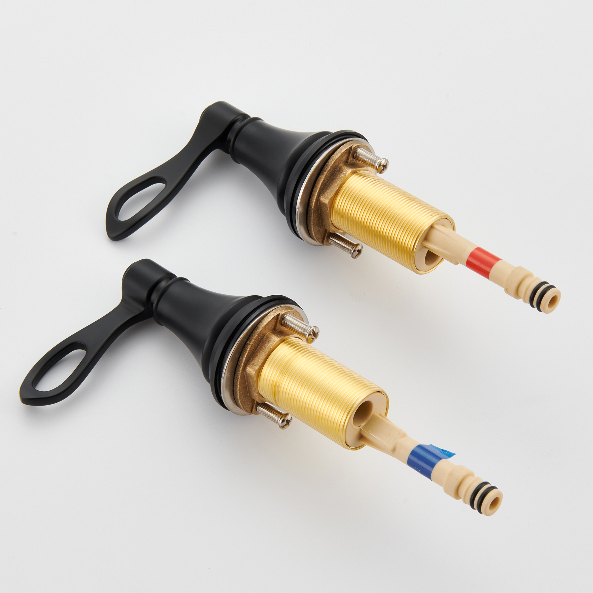 8 in. Widespread Double Handle Bathroom Faucet 3 Holes with 360° Swivel Spout, Stainless Steel Drain in Brushed Nickel/Oil Rubbed Bronze/Brushed Gold/Matte Black