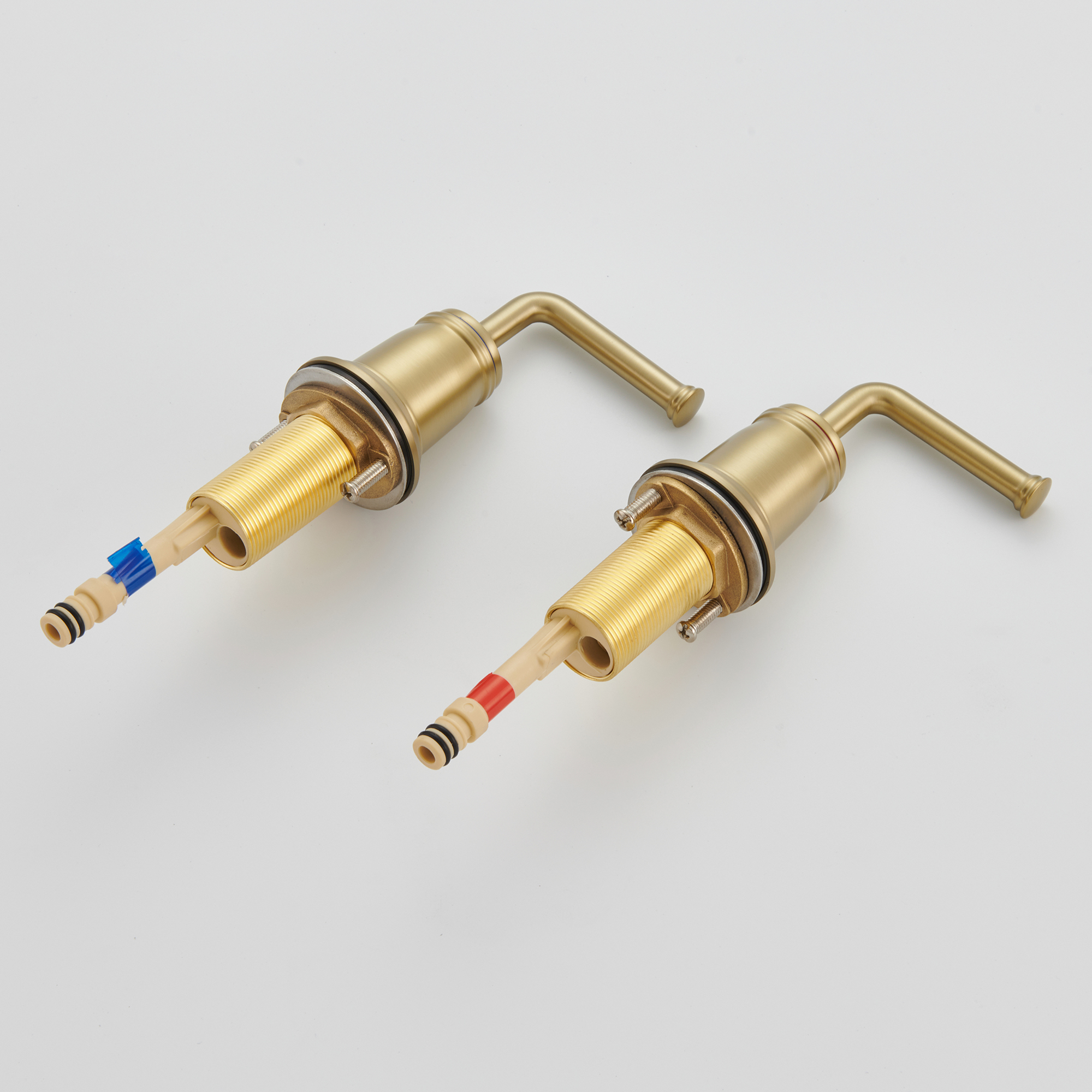 8 in. Widespread Double Handle Bathroom sink Faucet with 360° Swivel Spout, Stainless Steel Drain in Brushed Nickel/Oil Rubbed Bronze/Brushed Gold/Matte Black