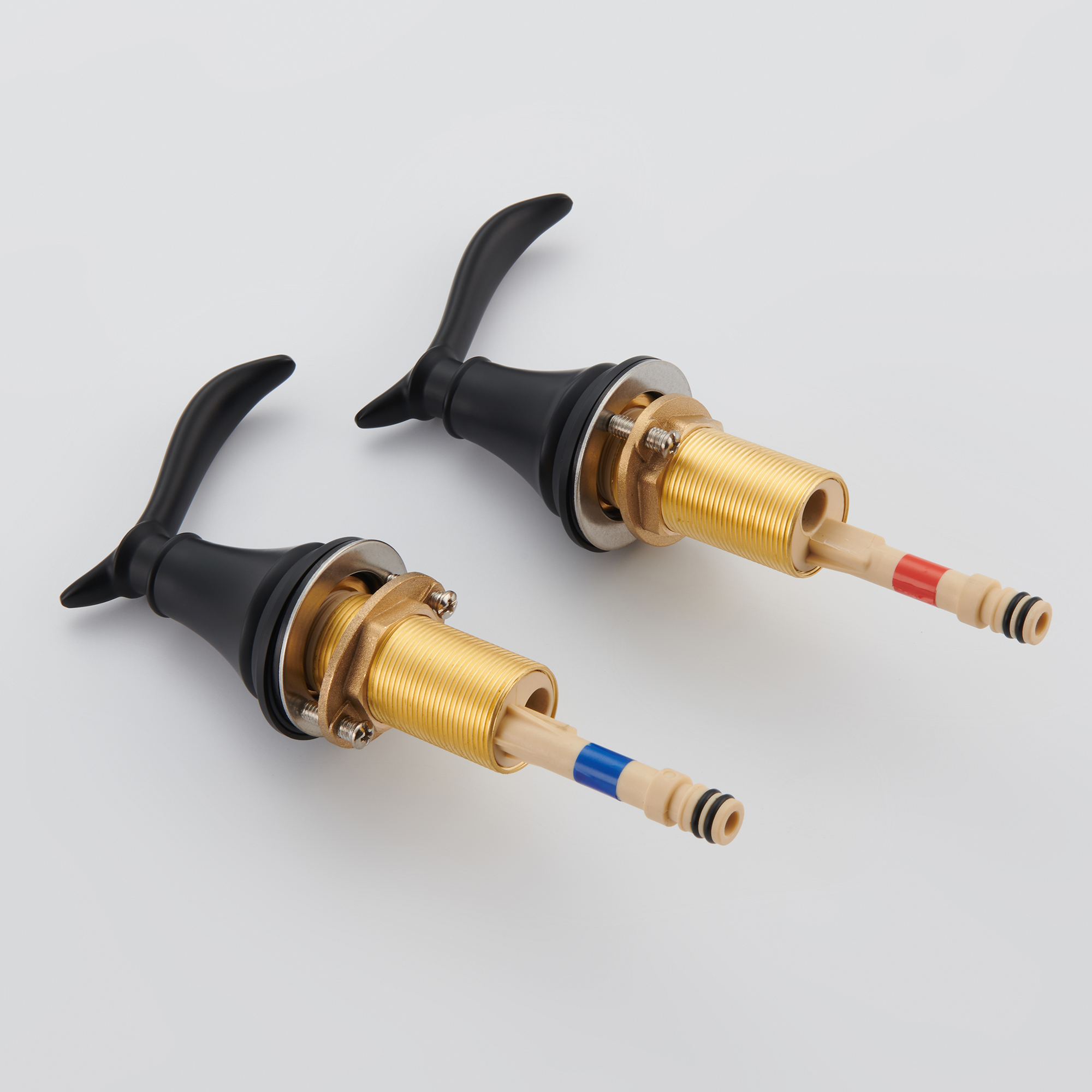 8 in. Widespread Double Handle Bathroom Sink Faucet with 360° Swivel Spout, Stainless Steel Drain Kit in Brushed Nickel/Oil Rubbed Bronze/Brushed Gold/Matte Black