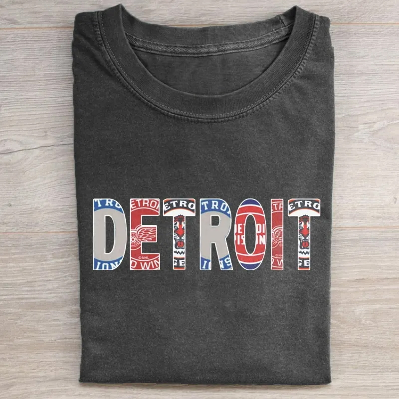 Detroit Football Unisex T-Shirt