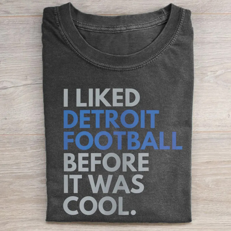 Detroit Football Unisex T-Shirt/Sweatshirt