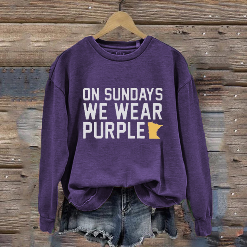 Retro Style Minnesota Football Sweatshirt