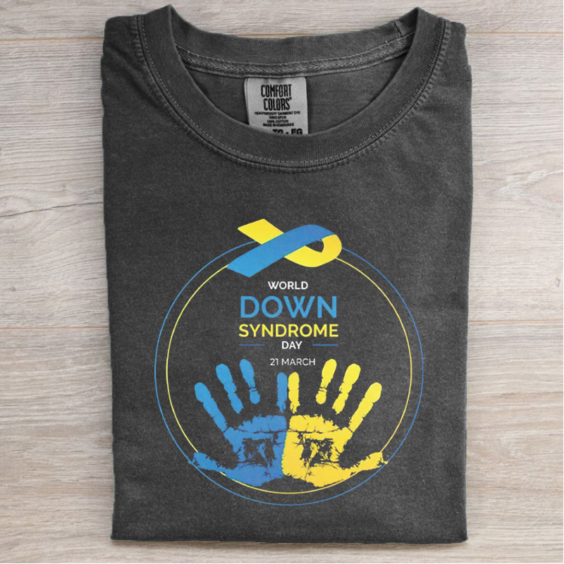 World Down Syndrome 3 21 Day T-shirt