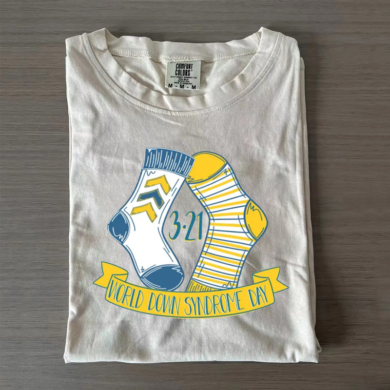 World Down Syndrome 3 21 Day T-shirt