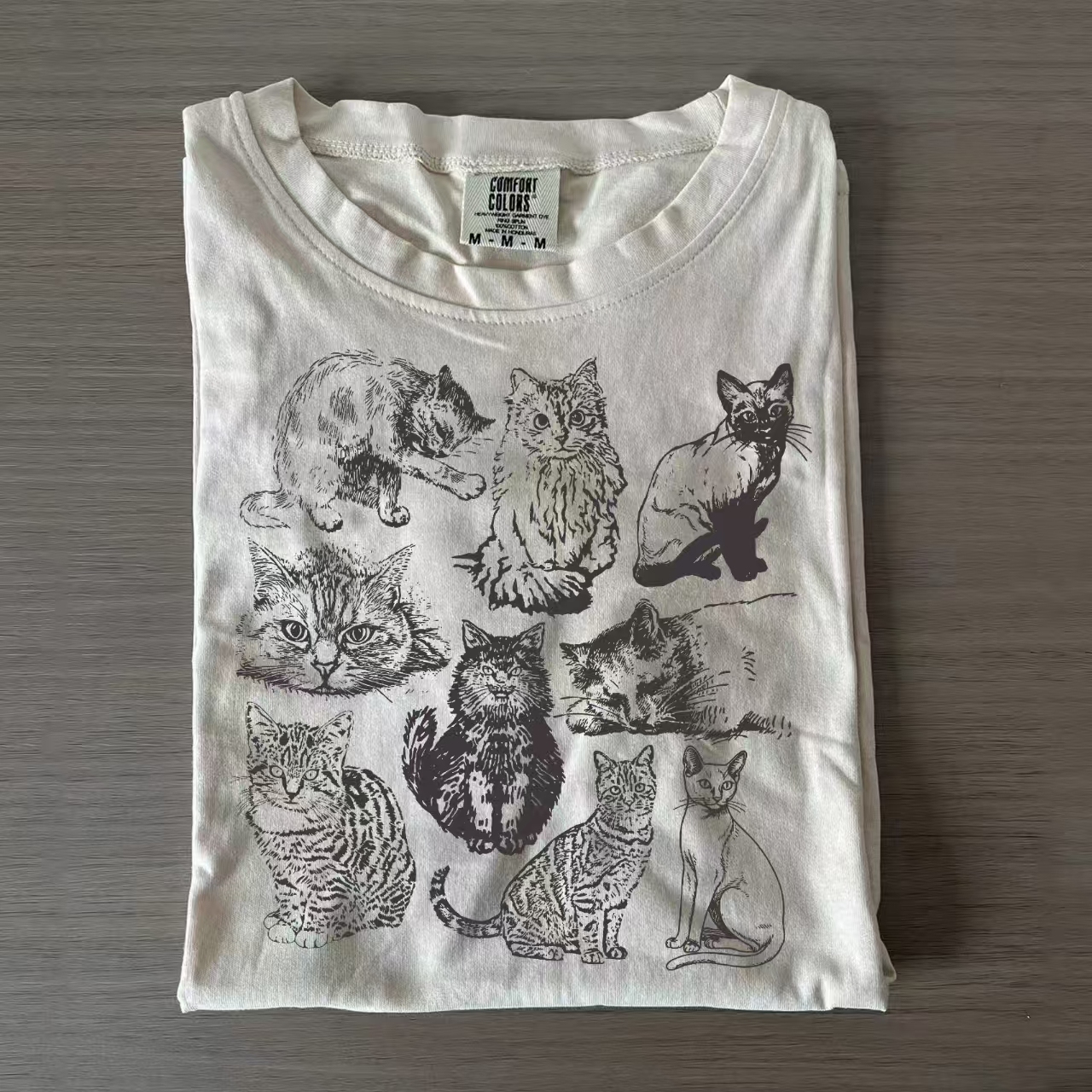 Cats 90s Vintage T-shirt