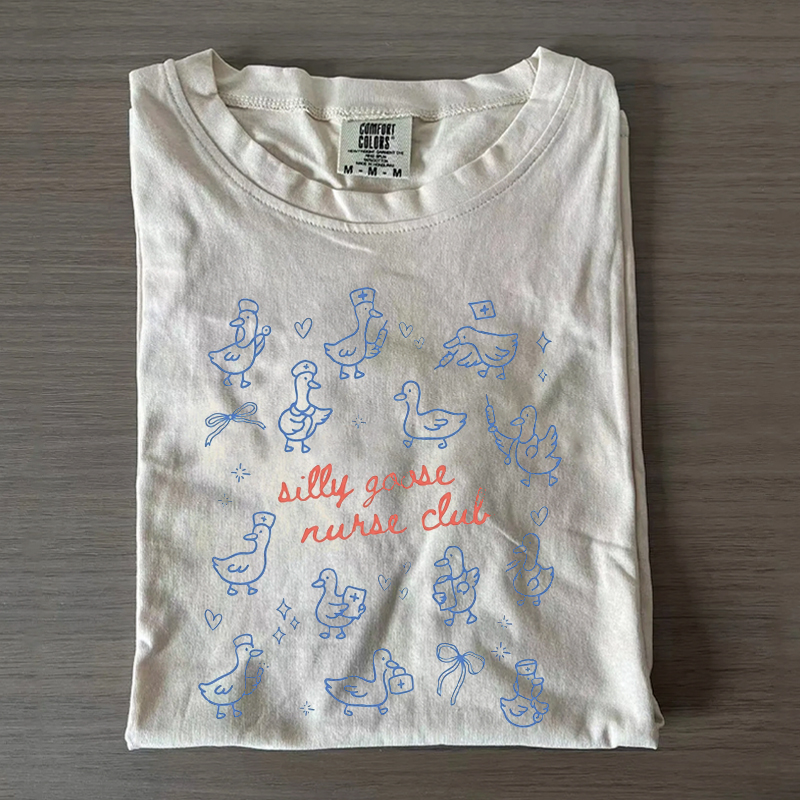 Funny Goose Nurse T-Shirt