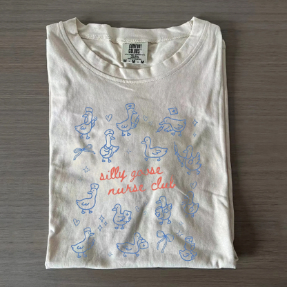 Funny Goose Nurse T-Shirt