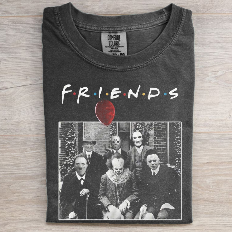 Retro Halloween Horror Movie Graphic T-Shirt