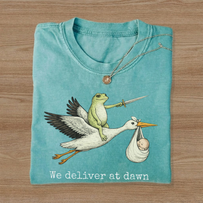 Labor And Delivery Nurse Frog Funny Sarcastic L&D Nurse T-Shirt