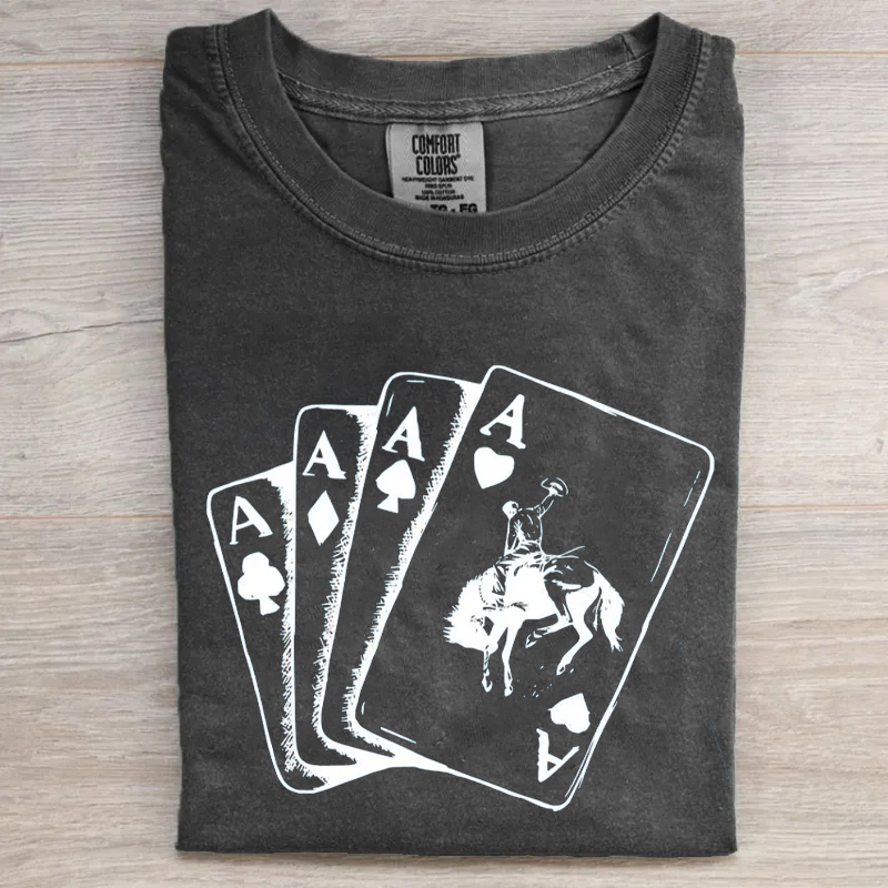  Ace Card Cowboy T-Shirt