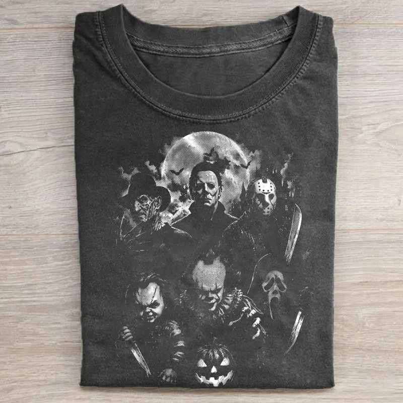 Vintage Halloween Graphic T-shirt