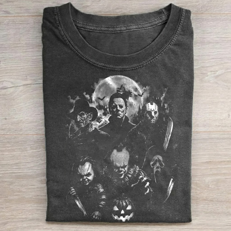 Vintage Halloween Graphic T-shirt