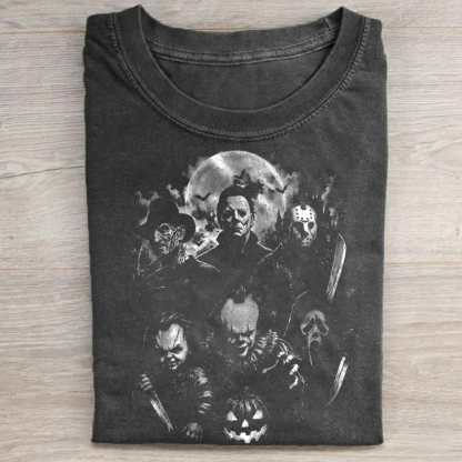 Vintage Halloween Graphic T-shirt