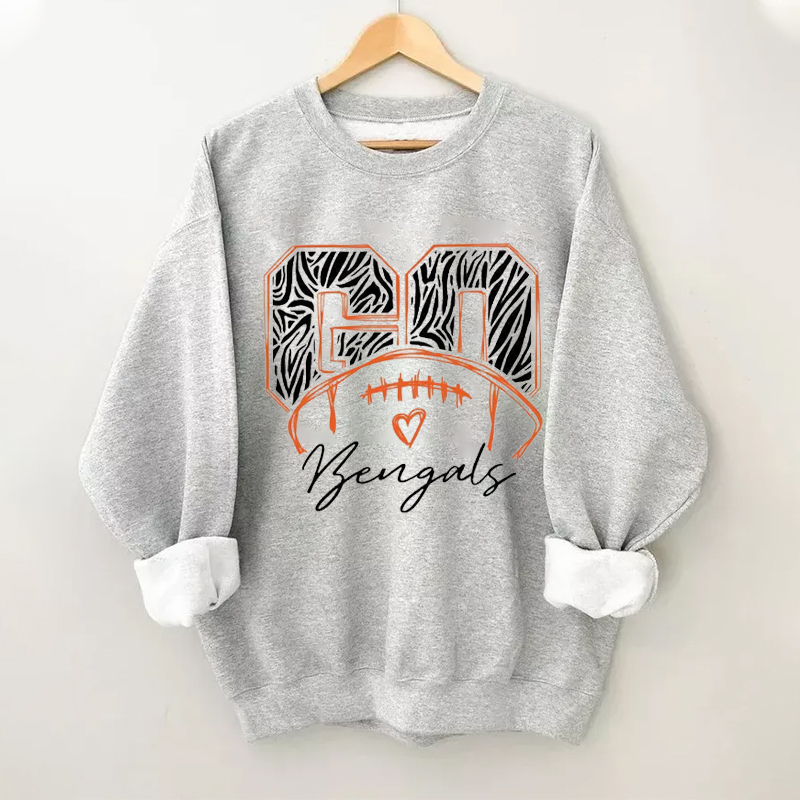 Retro Cincinnati Football Sweatshirt