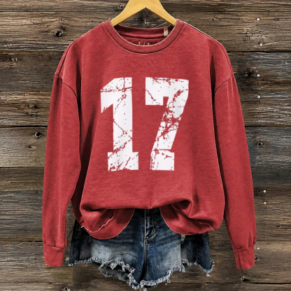 Retro 17 Buffalo Football Sweatshirt