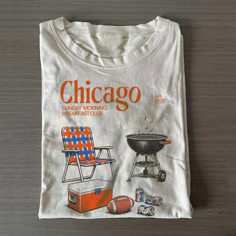 Vintage Chicago Football T-shirtv