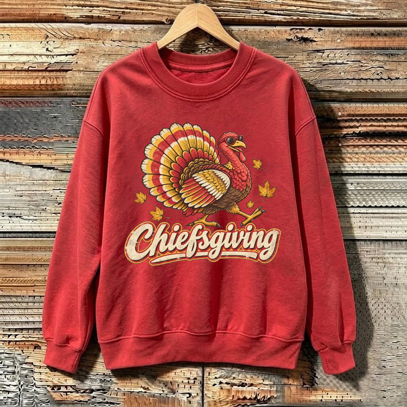Kansas City Football Thanksgiving Sweatshirt
