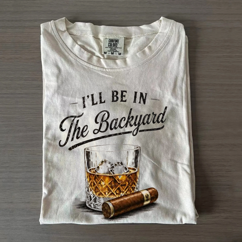 Funny Whiskey Cigar T-Shirt