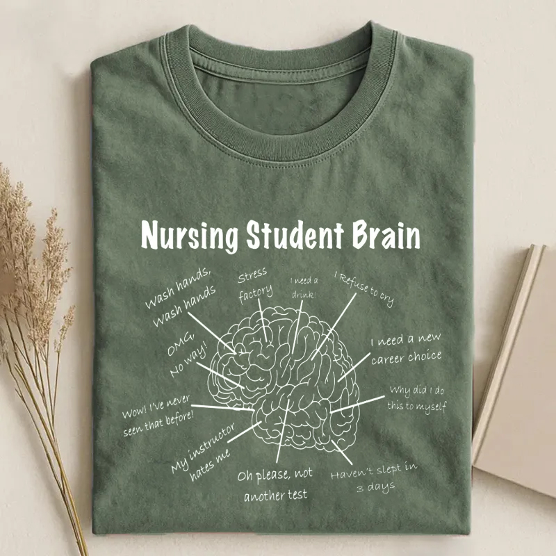 Nursing Student Brain T-Shirt