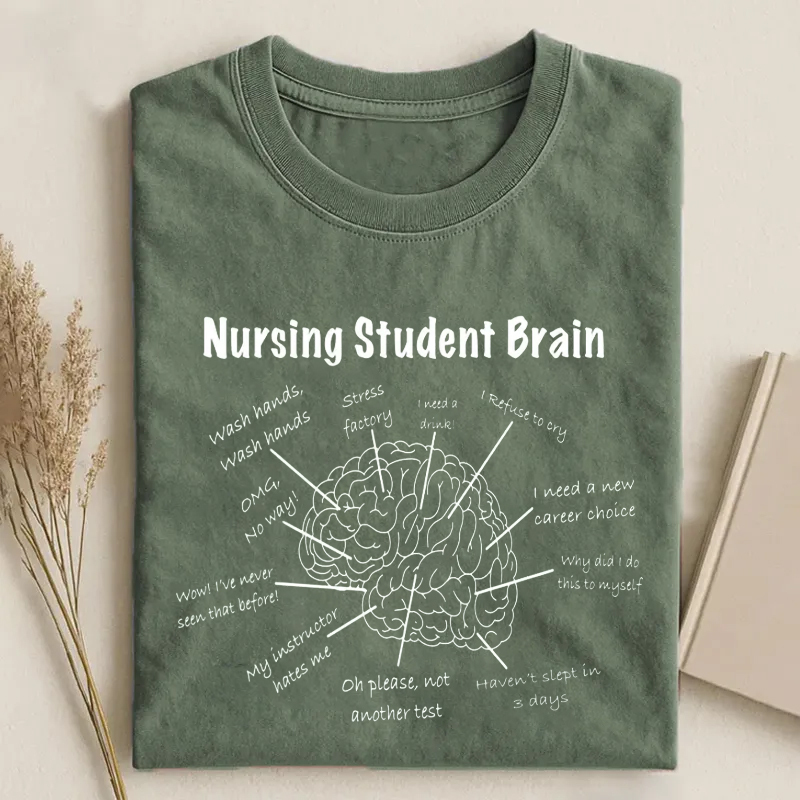 Nursing Student Brain T-Shirt