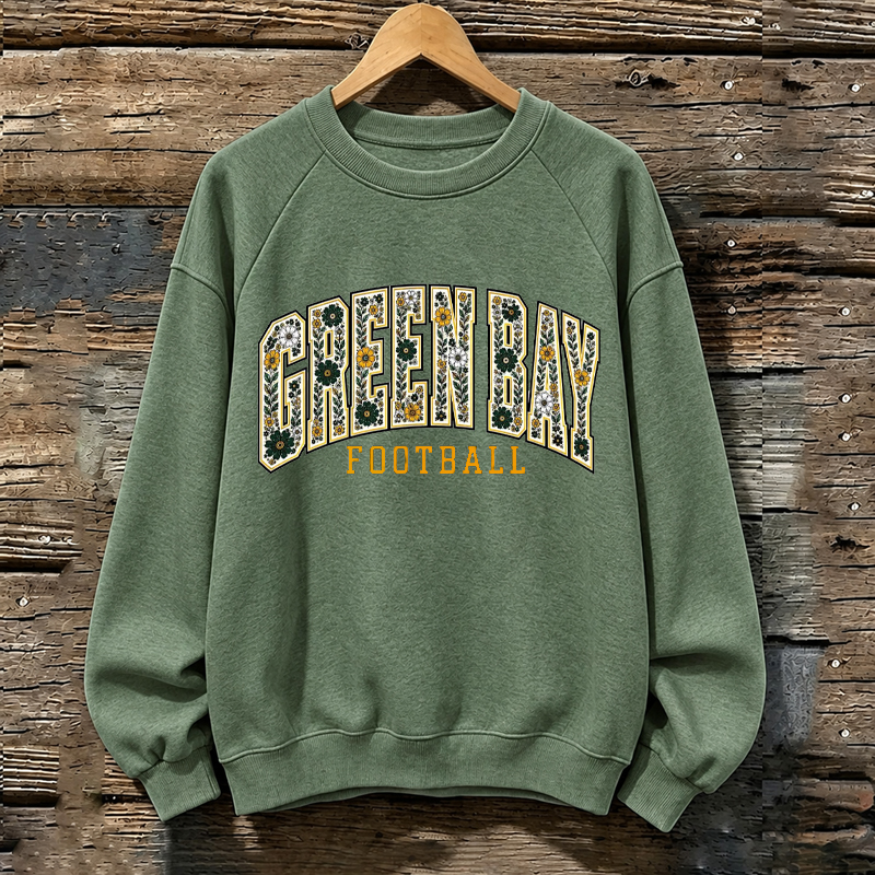Retro Green Bay Football Sweatshirt