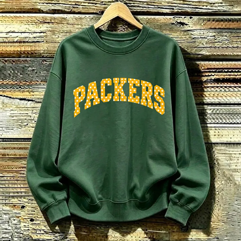 Green Bsy Football Sweatshirt