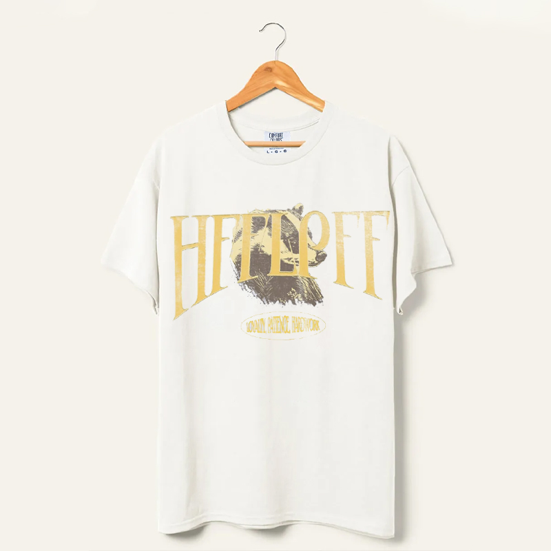 House of Badger Wizard School T-shirt