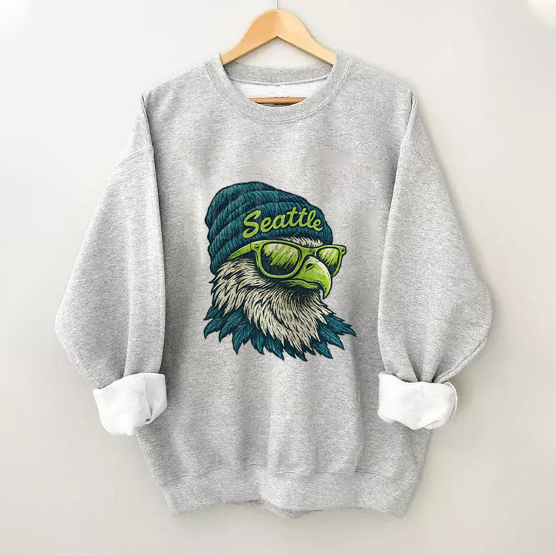Comfort Colors Seattle Football Mascot Sweatshirt