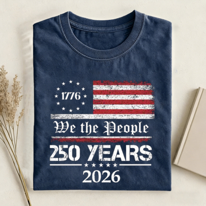  America 250th Anniversary Patriotic T-Shirt