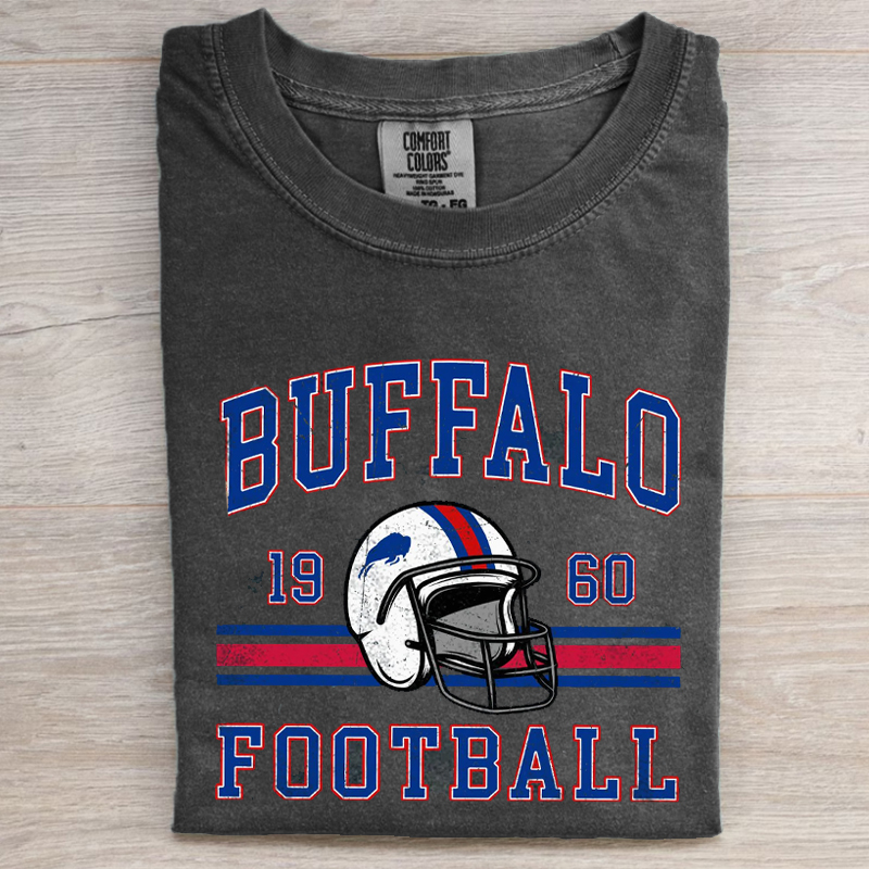 Comfort Colors Buffalo Football T-shirt