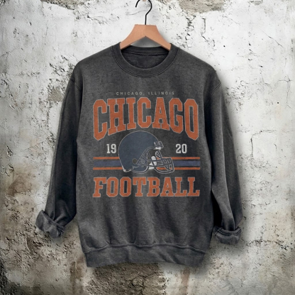 Retro Chicago Football Sweatshirt