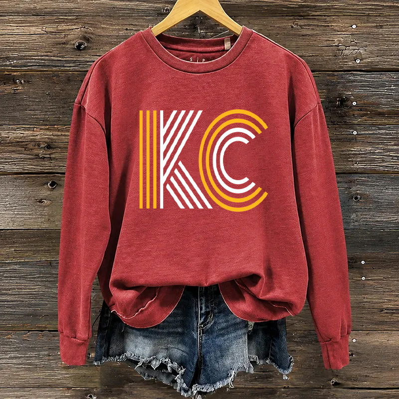 Retro Kansas City Football Sweatshirt
