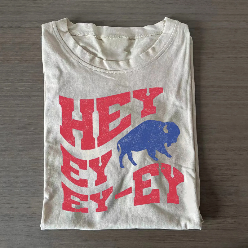 Hey-Ey-Ey-Ey Buffalo Football T-shirt