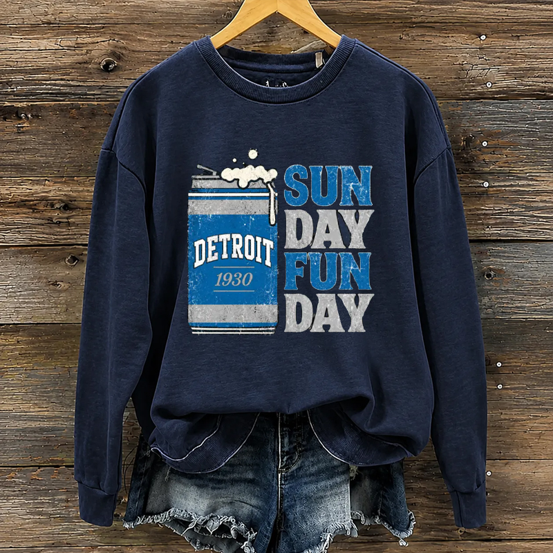 Vintage Detroit Football Sweatshirt