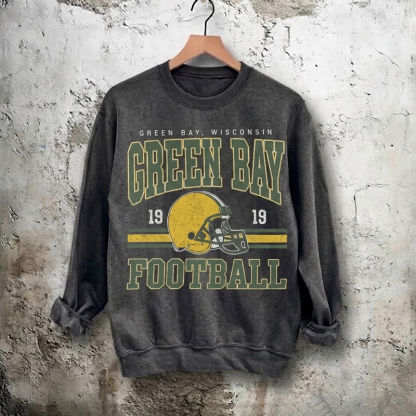 Retro Green Bay Football Sweatshirt
