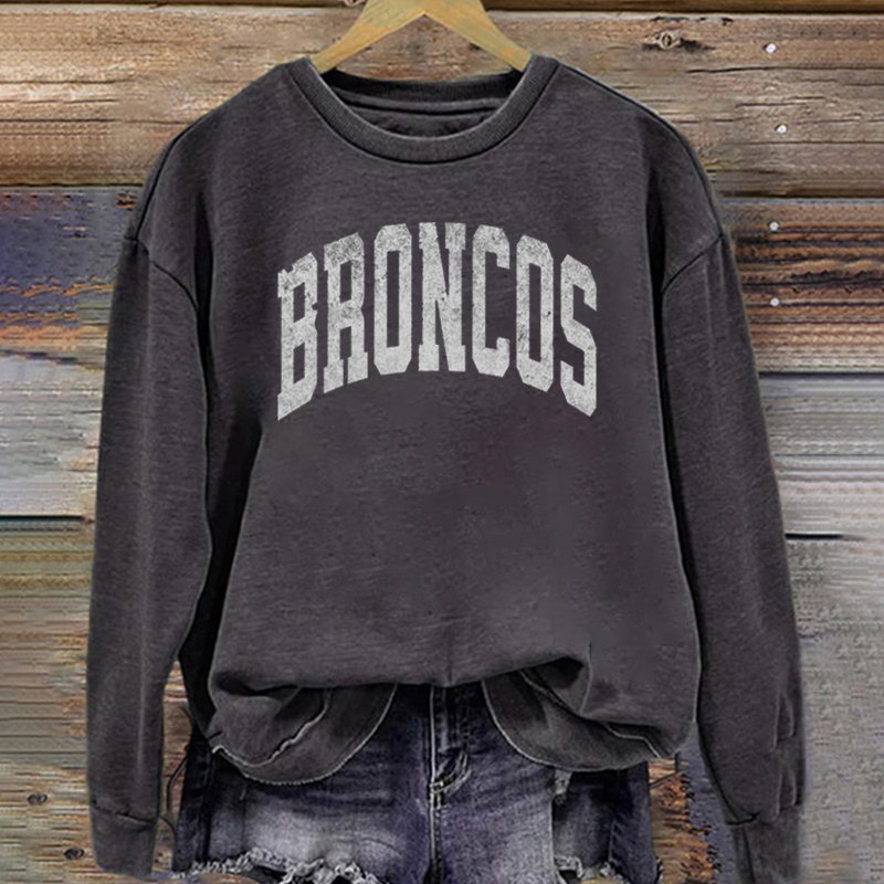 Denver Retro Football Sweatshirt
