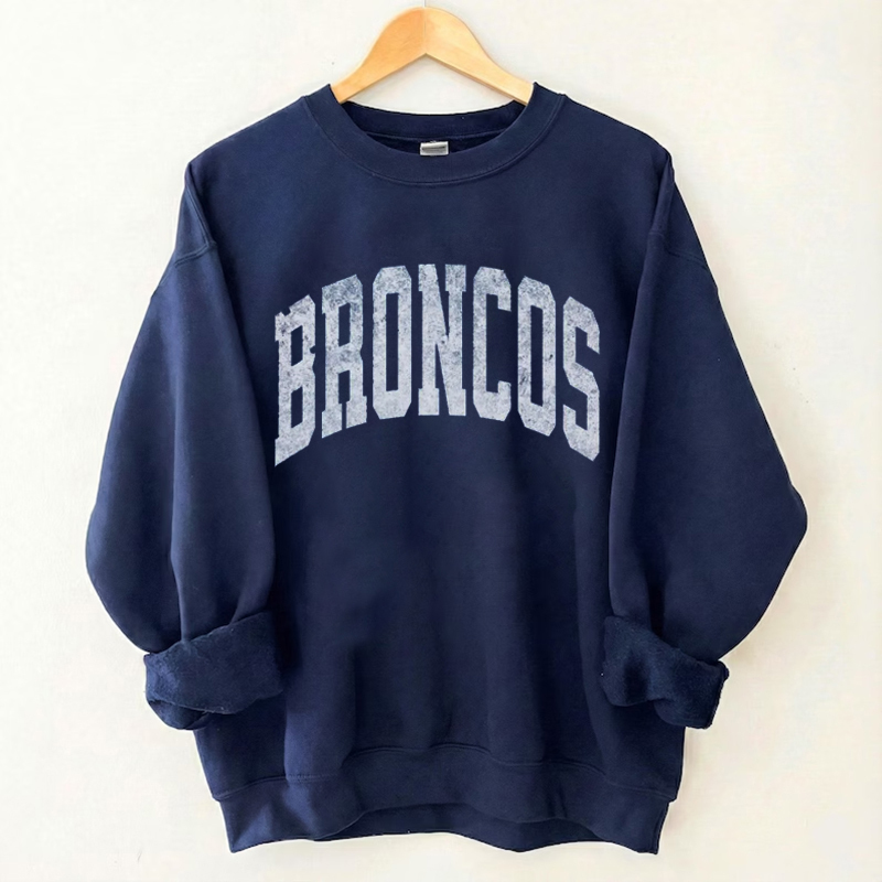 Denver Retro Football Sweatshirt