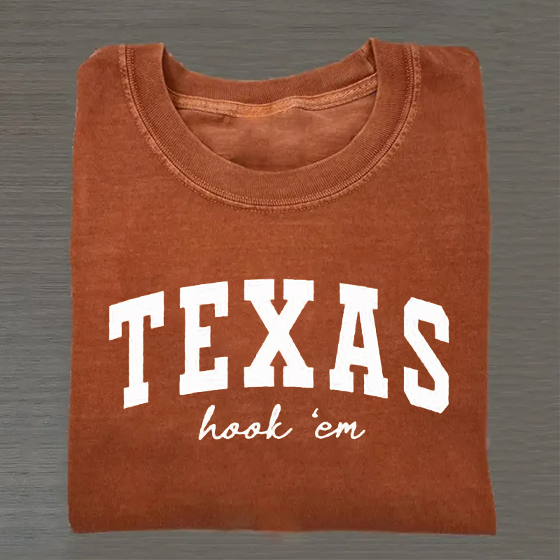 Texas Hook Em T-shirt