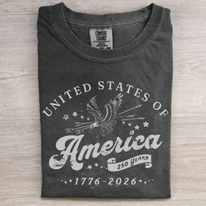 USA 250th Anniversary Patriotic T-Shirt