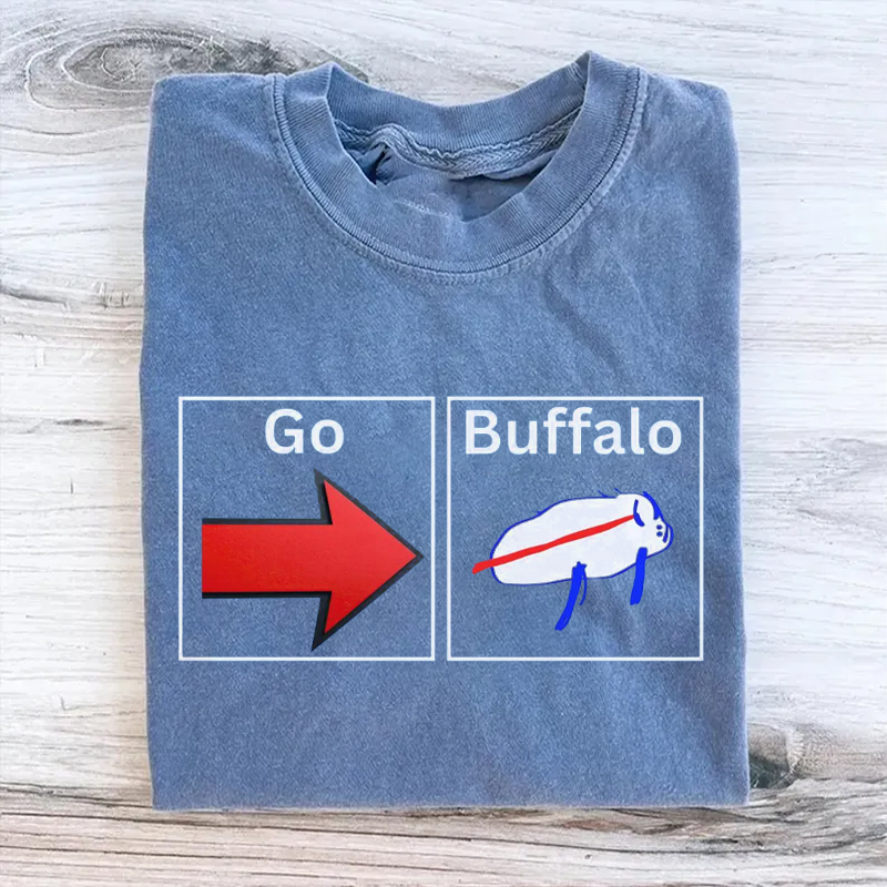 Go Buffalo Football T-shirt