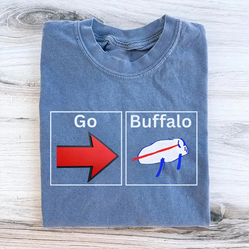 Go Buffalo Football T-shirt
