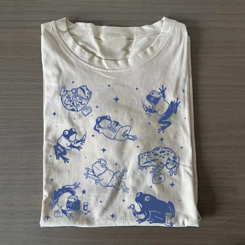 Registered Nurse Frogs T-Shirt