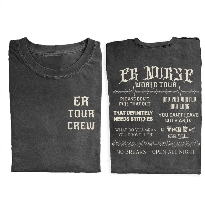 ER Nurse World Tour T-Shirt