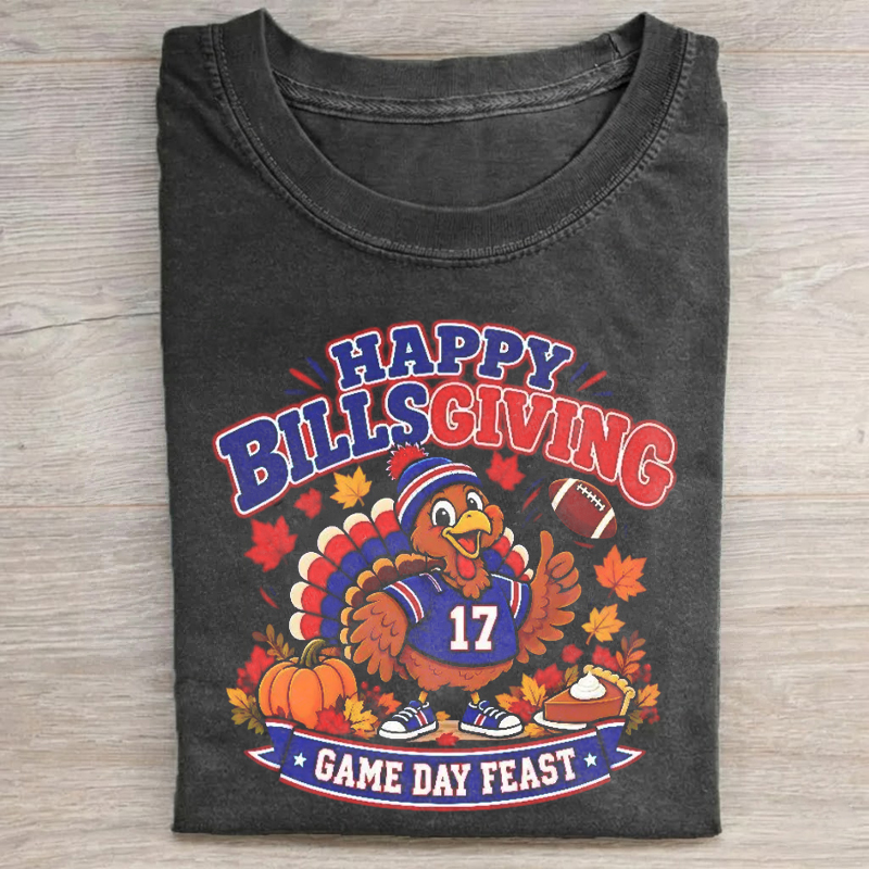 Vintage Buffalo Football Thanksgiving T-shirt