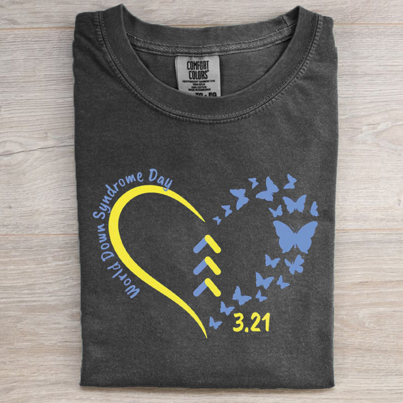 World Down Syndrome 3 21 Day T-shirt