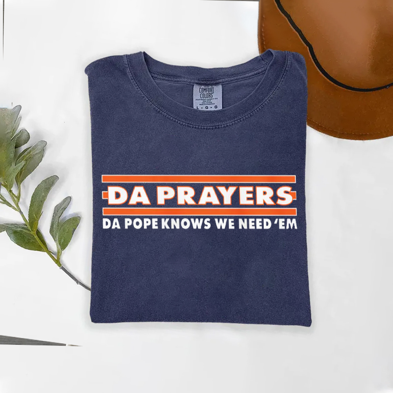 Funny Chicago Football Pope Leo T-shirt
