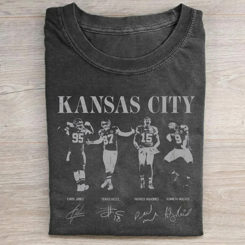Vintage Kansas City Football T-shirt