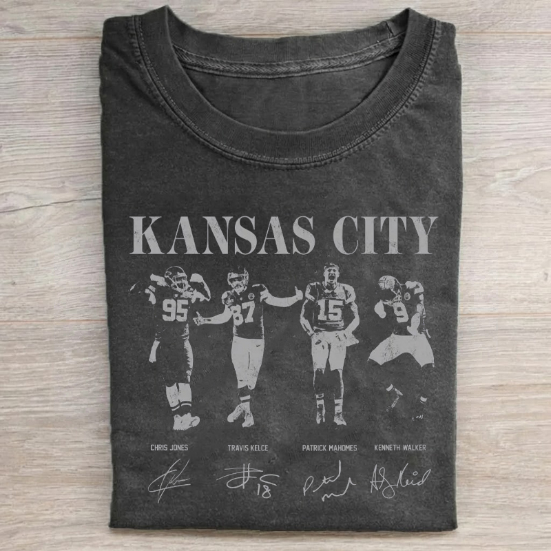 Vintage Kansas City Football T-shirt